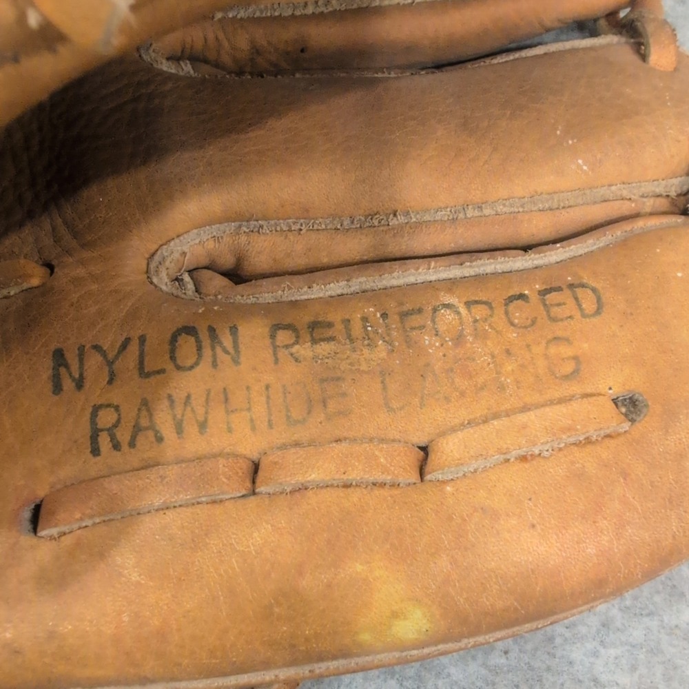 Diamond King S-204 Vintage Leather Baseball Glove Right Hand Throw Brown Japan - Picture 5 of 7
